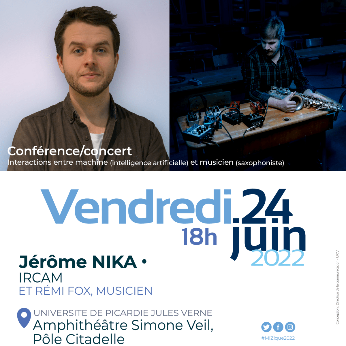 C’est pour ça, Conference-concert @ La Citadelle d’amiens