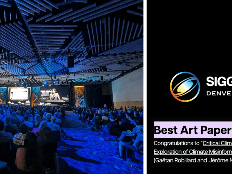 Best Art Papers Award @ SIGGRAPH 2024