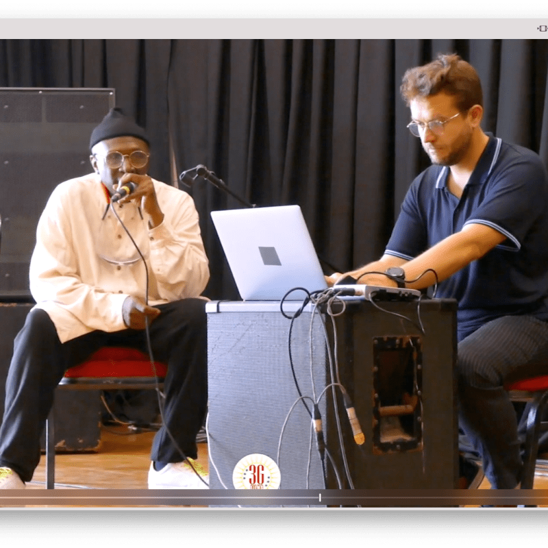 Rap & live electronics: Residency @ Grand Theatre National in Dakar with Sélébéyone